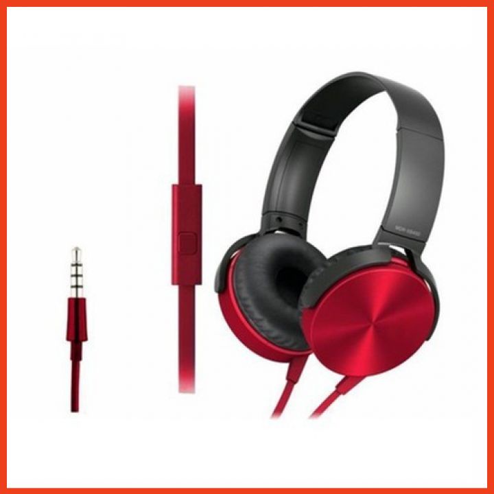 Tai Nghe Nhạc Có Dây Chơi Game Chụp Tai Extra Bass Cho Điện Thoại, Laptop, Máy Tính