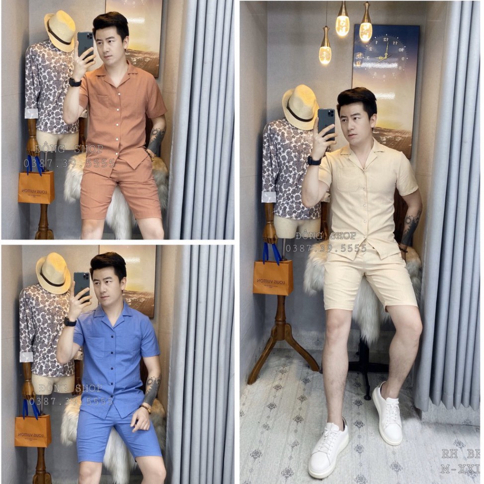 Bộ Đũi Cổ Vest Mùa Hè Cao Cấp 2021 | BigBuy360 - bigbuy360.vn