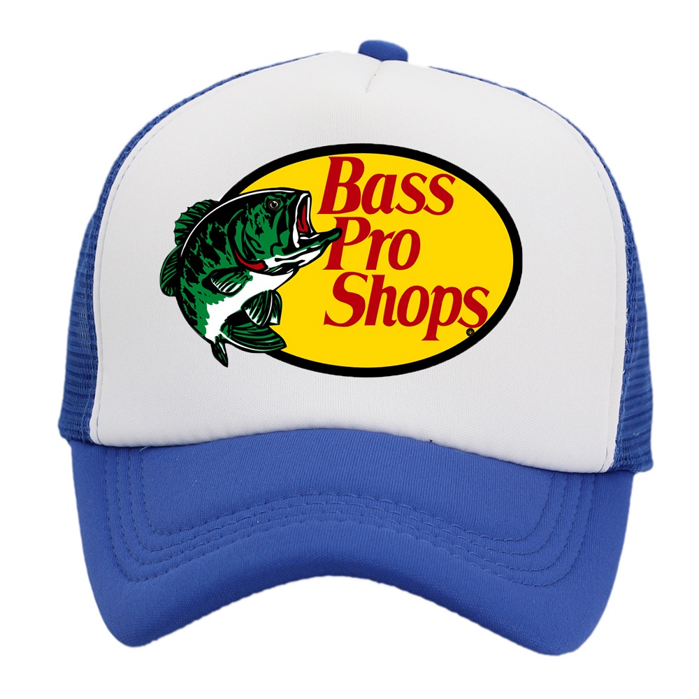 Bass pro Mũ Lưỡi Trai Phối Lưới In Họa Tiết Thời Trang Mùa Hè