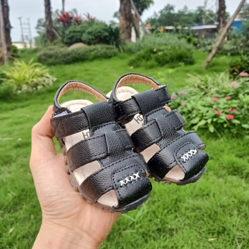 Sandal dép hè kiểu rọ kín mũi cho bé trai bé gái quai hậu siêu đẹp