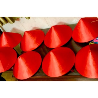 10 Nón lá bọc vải đỏ