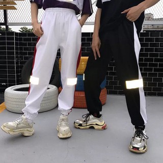 Quần Jogger Phản quang phát sáng chất vải dù có size
