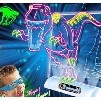 Bảng vẽ tranh 3D cho bé thỏa sức sáng tạo Magic 3D Drawing Board