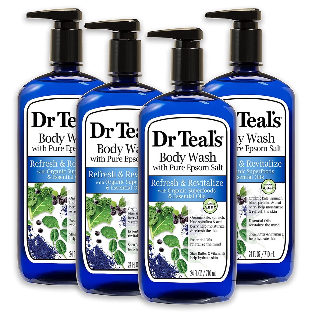 SỮA TẮM MUỐI EPSOM KẾT HỢP TINH DẦU DR. TEAL'S