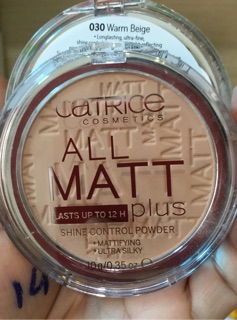 Phấn nén phấn phủ Catrice All Matt Plus Shine Control Powder