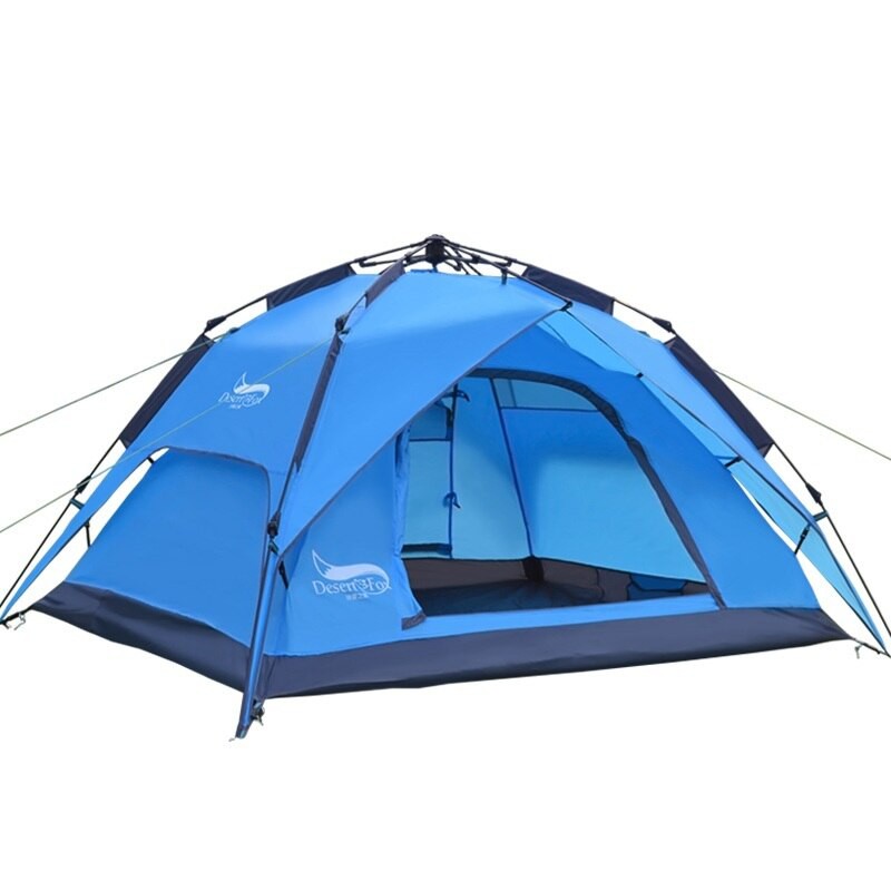 Lều cắm trại tự bung 2 lớp 3-4 người Desert&Fox DF-S022 Automatic Tent