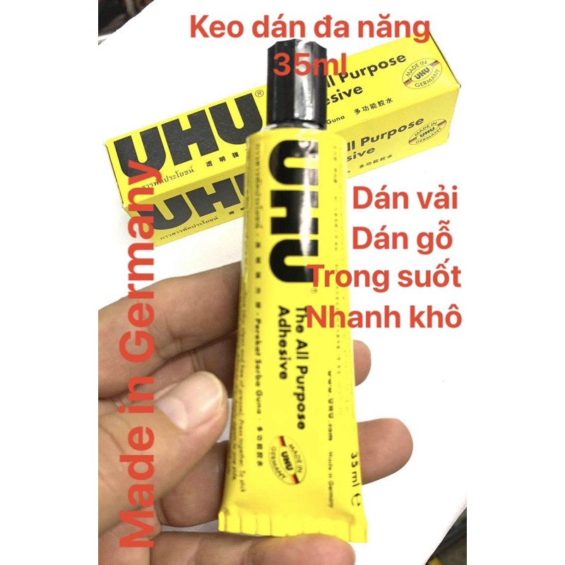 Keo UHU dán đa năng của Đức, 10ml