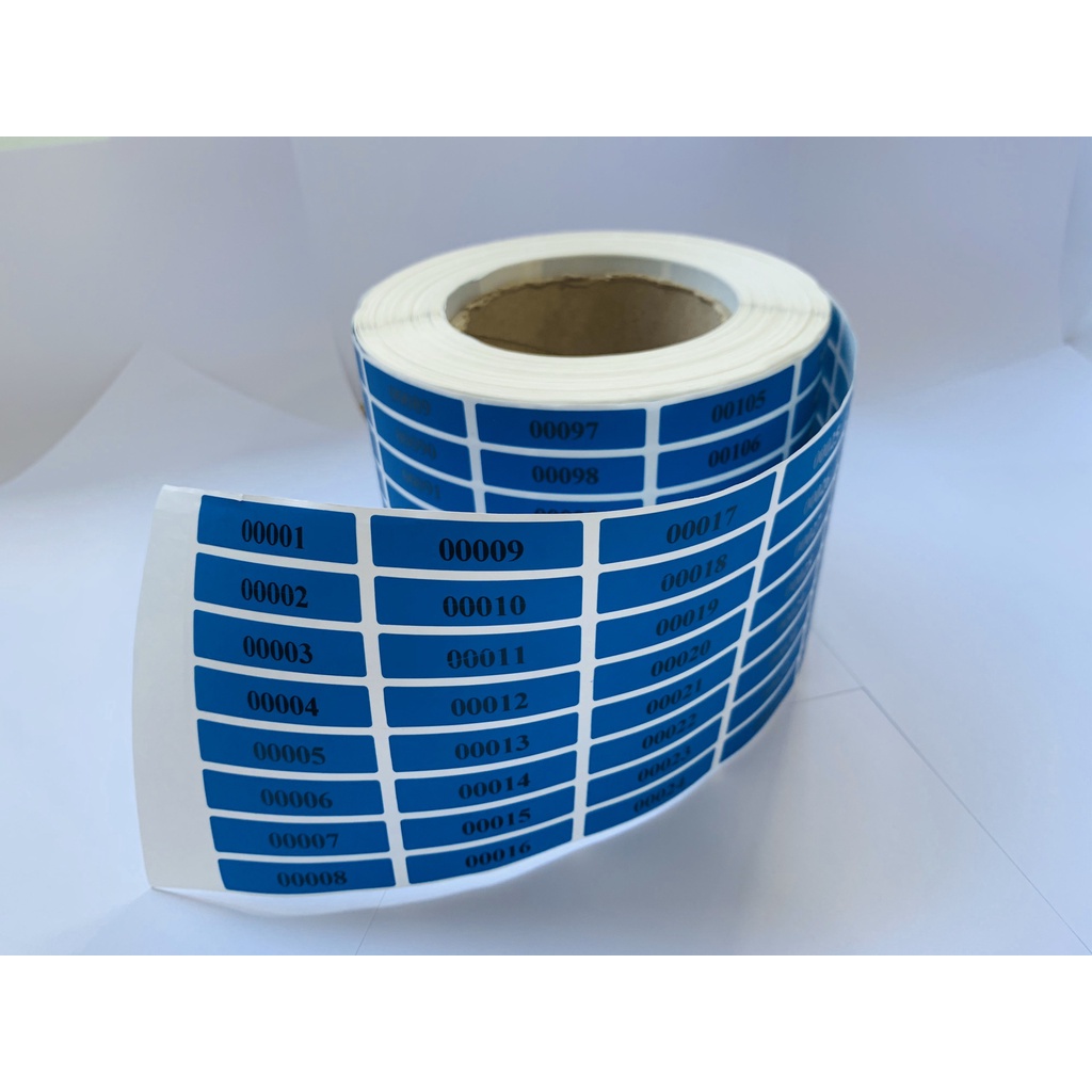 Tem cuộn hologram, tem chống hàng giả, tem decal 7 màu