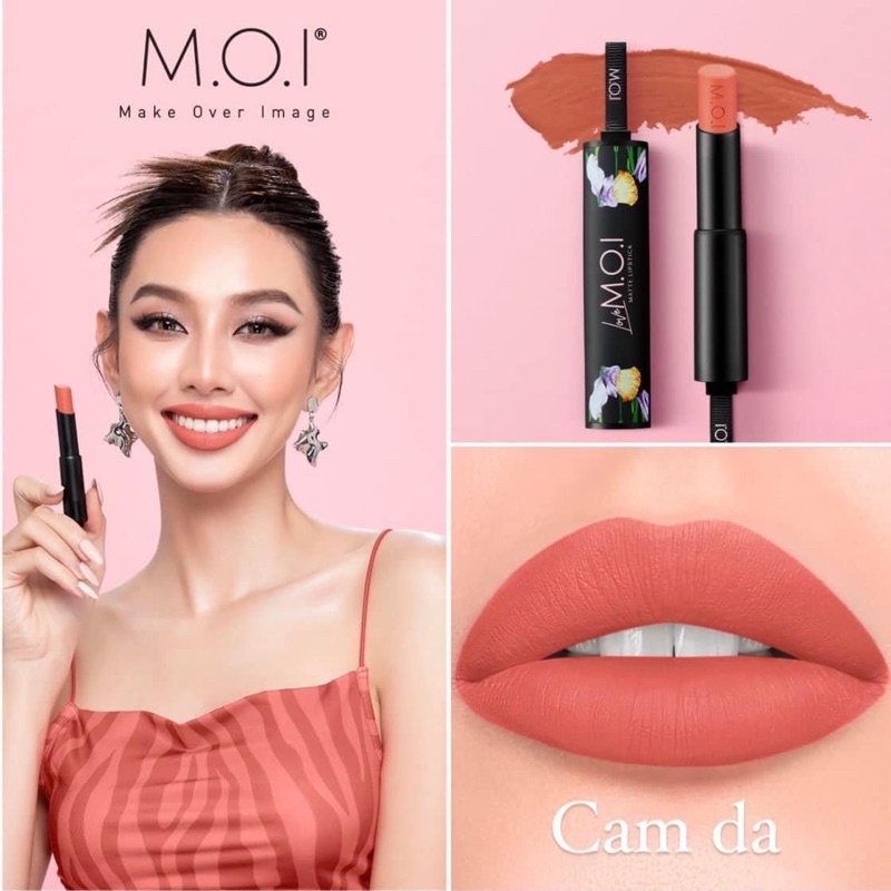 Son Thỏi Lì - Son Love Moi Thuỳ Tiên - Bản Giới Hạn - Moi Cosmetics Hồ Ngọc Hà