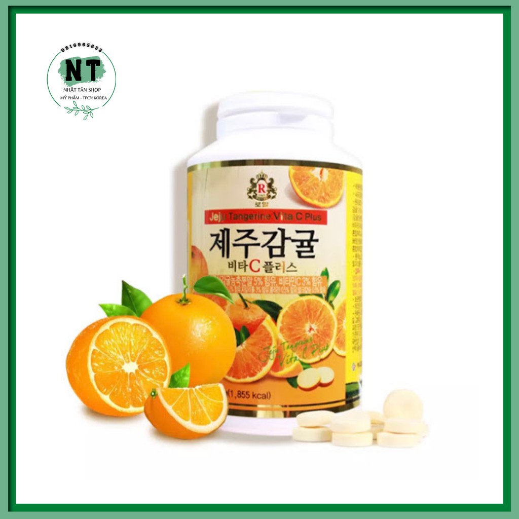 Vitamin C JEJU Hàn Quốc - bổ sung vi chất, tăng cường đề kháng