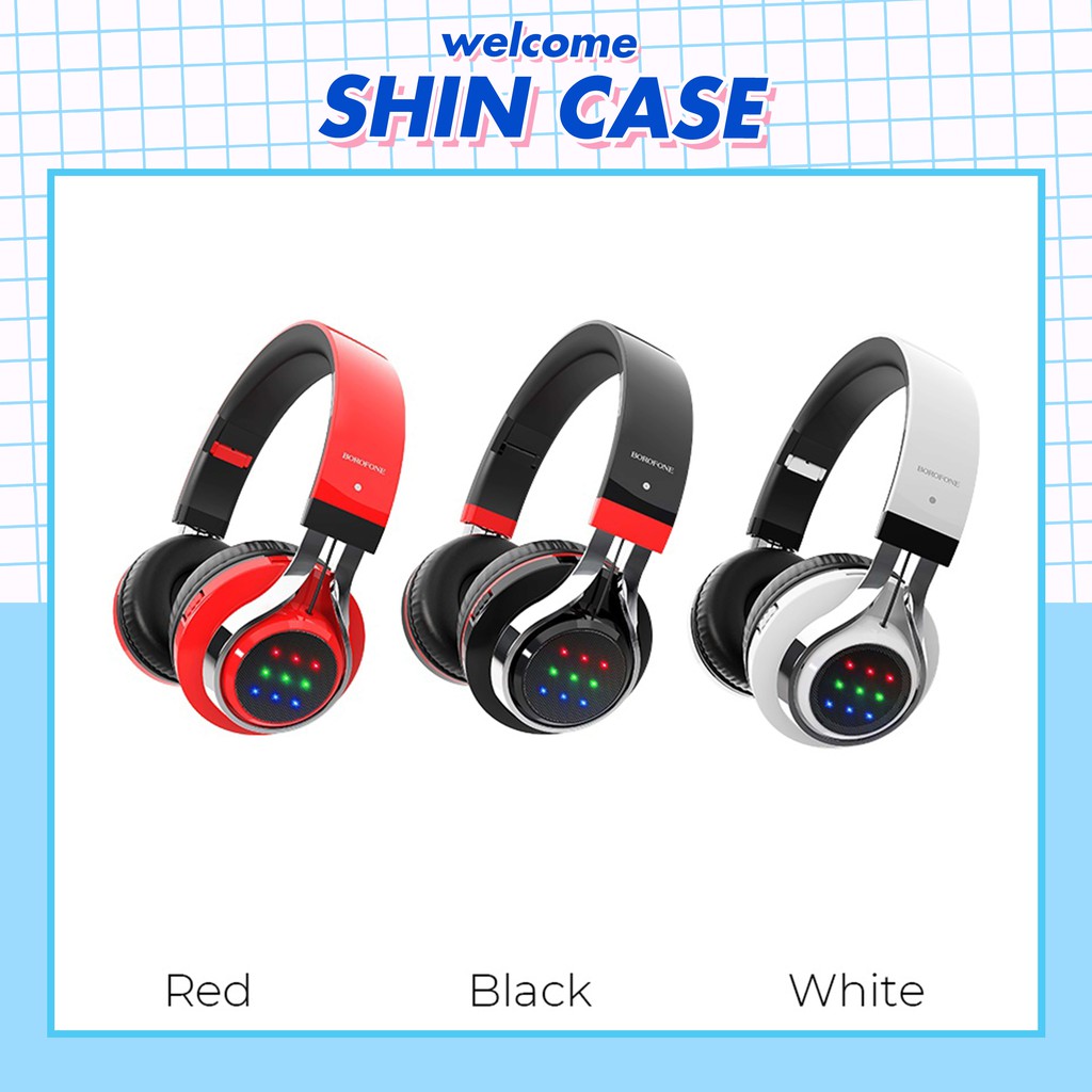 Tai Nghe Chính hãng Borofone BO8 Cho Phụ Kiện Tai Nghe Bluetooth Airpod Airpods Cáp Sạc Iphone Pin Dự Phòng - Shin Case