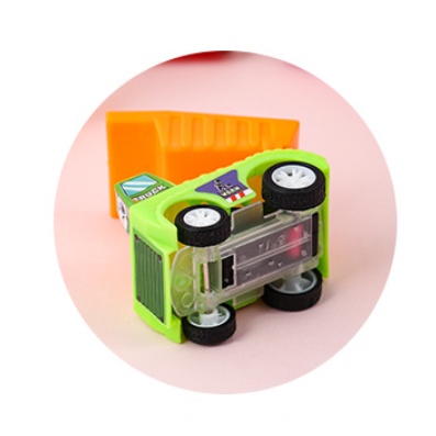 Xe công trình cho bé mini chạy cót bánh đà 30gr - đồ chơi cho bé DUASHOP.