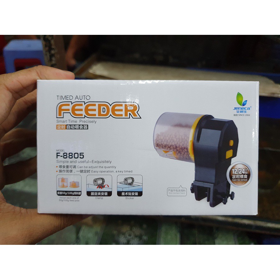 MÁY CHO ĂN TỰ ĐỘNG TIMED AUTO FEEDER JENECA F8805