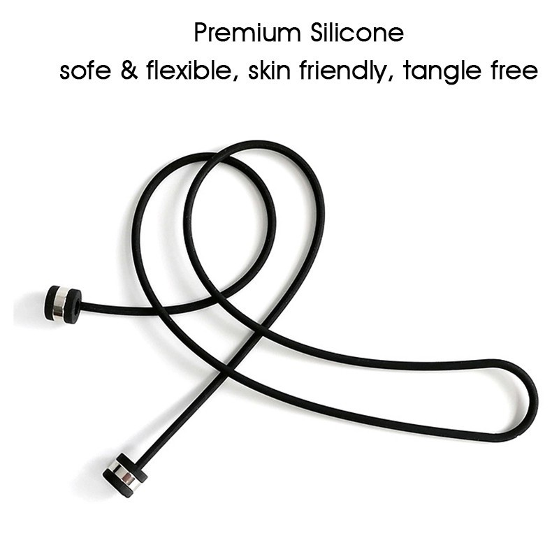 Dây Đeo Silicon Nam Châm Chống Thất Lạc Cho Tai Nghe AirPods Pro / 3 / 2 / 1