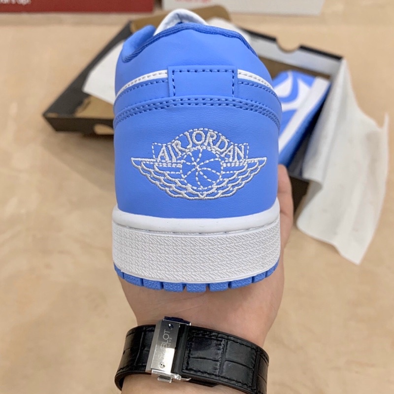 GIÀY JORDAN1 LOW UNC BẢN CAO CẤP V2  ( FREESHIP + TẶNG TẤT )