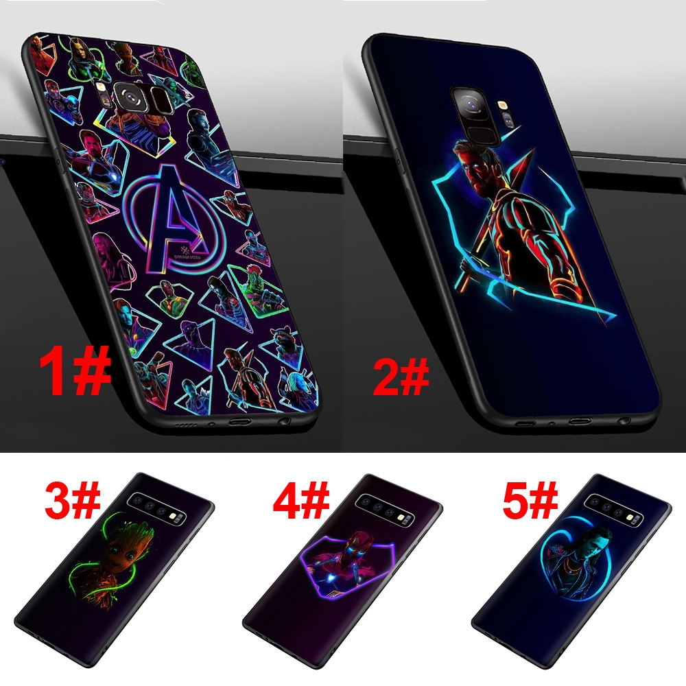 Ốp điện thoại silicon mềm hình siêu nhân Marvel 6F cho SAMSUNG GALAXY S10E S6 S7 EDGE S8 S9 S10 PLUS