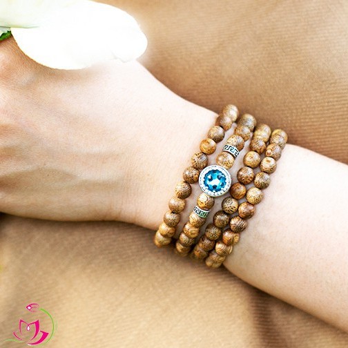 Vòng Tay Trầm Hương 108 hạt CHO NỮ MIX CÙNG ĐÁ NGŨ SẮC HỢP TỪNG MỆNH | BigBuy360 - bigbuy360.vn