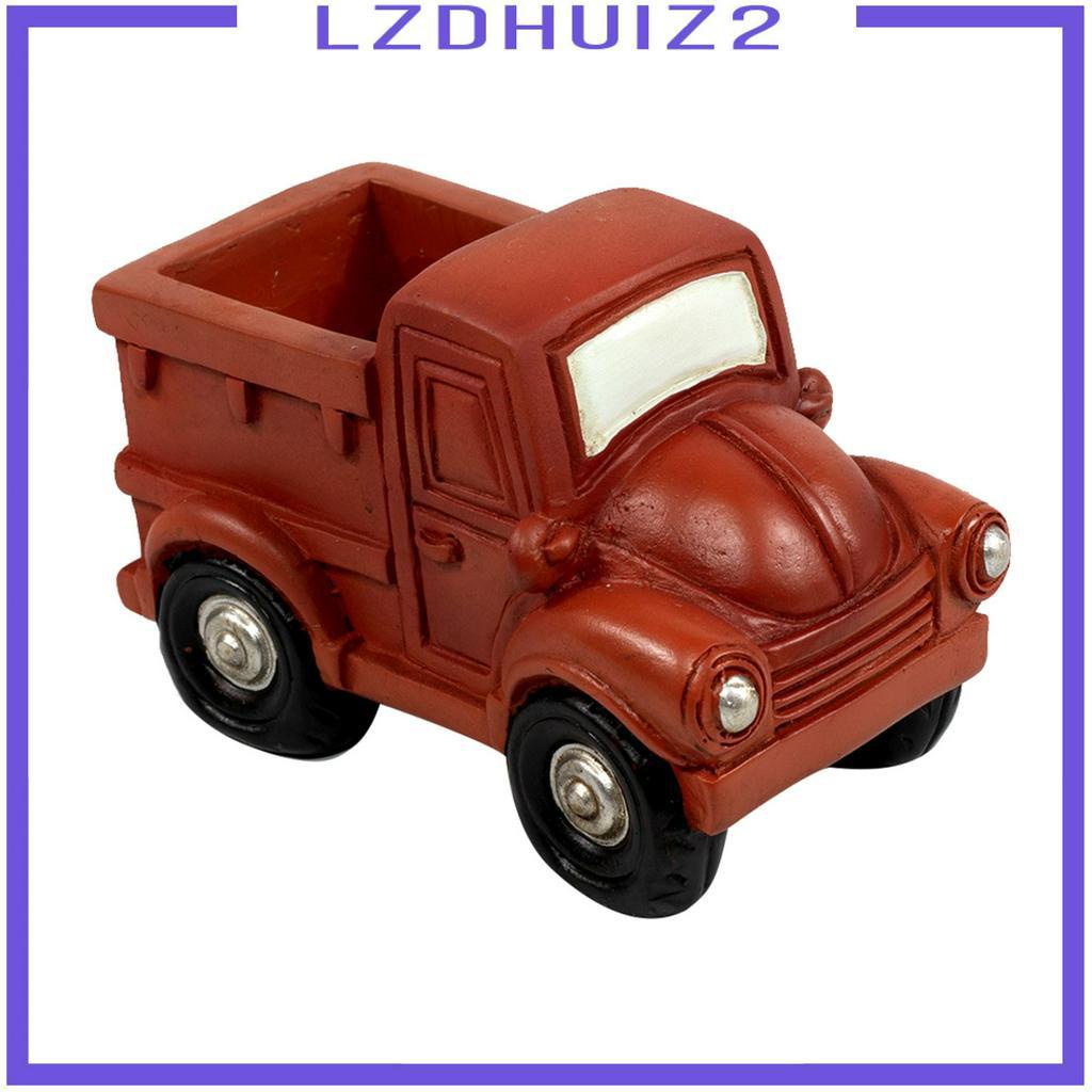 Chậu Trồng Cây Mọng Nước Hình Xe Hơi Sáng Tạo Bằng Nhựa Resin