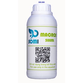 500 m Phân nước đa lượng MACROS SoMi dành cho hồ thủy sinh, bucep - Phụ kiện thủy sinh