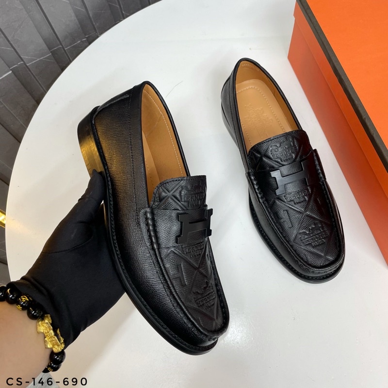 Giày Công Sở Sang Trọng Nam, Da bò đế Phíp khâu - CS-146