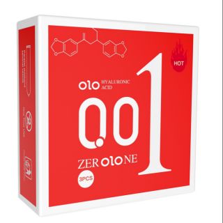 Bao cao su Sagami 0.01 Zero Hộp 3pcs chính hãng