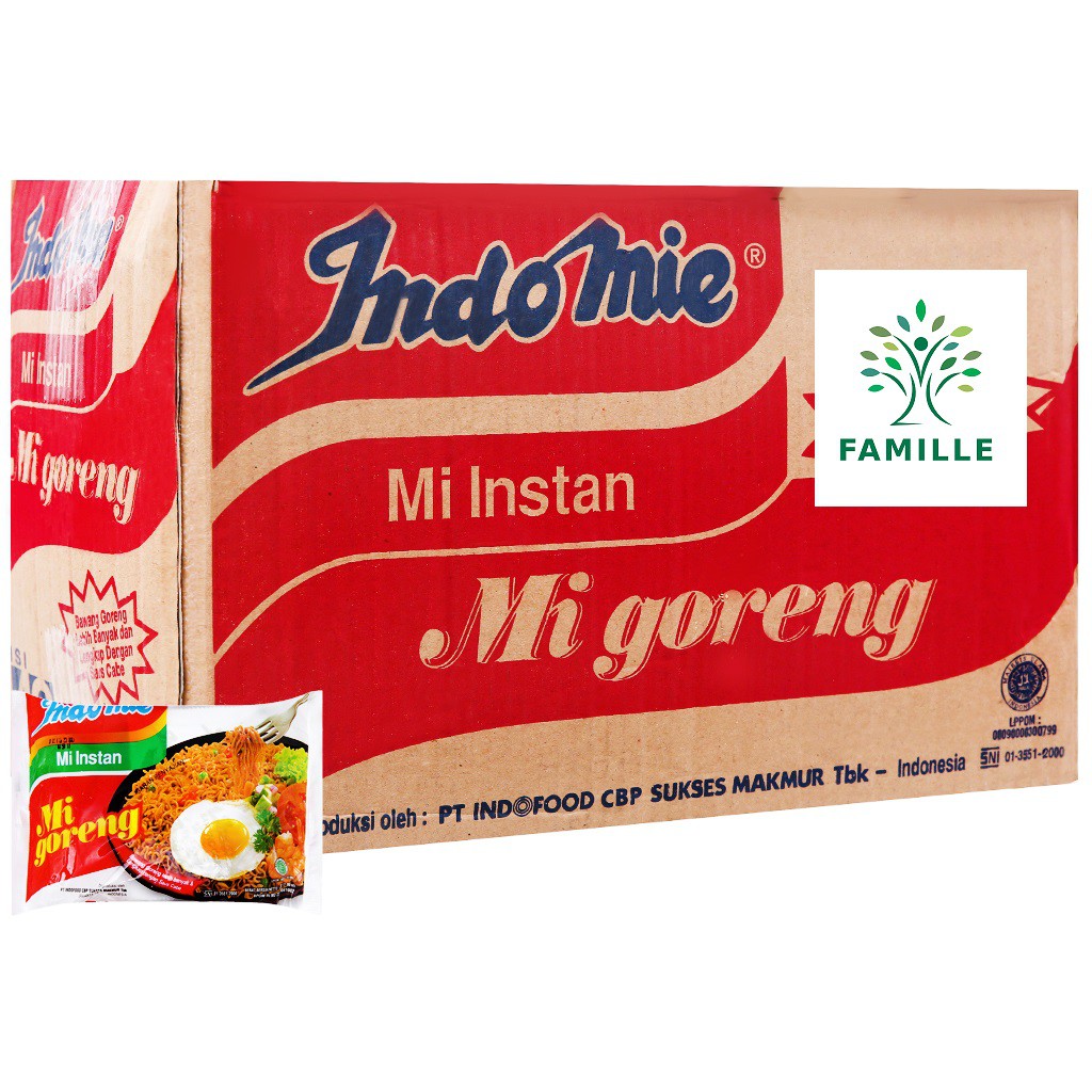 Giá Sỉ 1 Thùng Mì Xào Khô Indomie Vị Đặc Biệt - 40 Gói