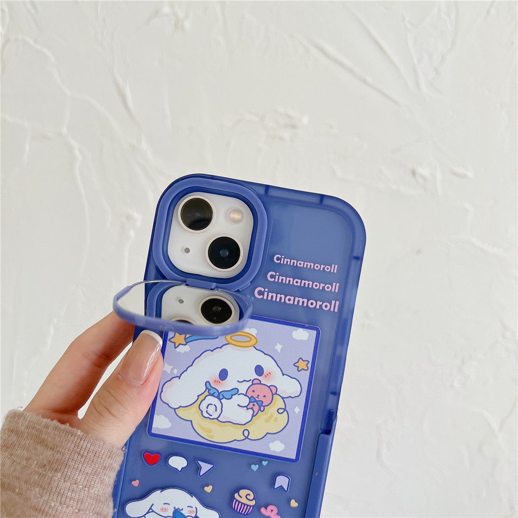 Ốp Điện Thoại TPU Mềm Hai Màu Có Giá Đỡ Cho iphone 13 Pro Max 12 Pro Max