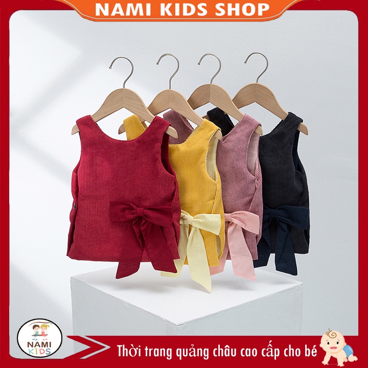 [101:H34] Gile nhung tăm đính nơ dễ thương cho bé gái hàng QCCC