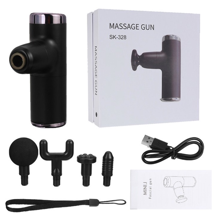 Súng massage gun, thư giãn Mini cầm tay SK-328