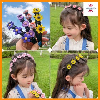 Bờm kẹp tóc Hàn Quốc cho bé gái có đính hoa quả siêu cute
