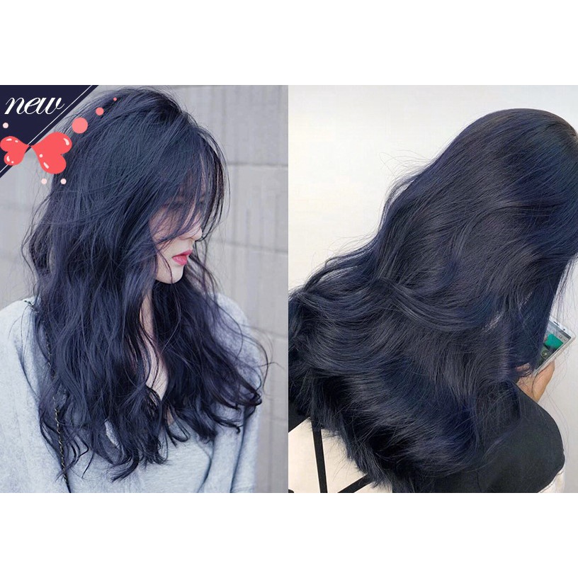 Thuốc Nhuộm Tóc Màu Xanh Đen Không Cần Tẩy NAMI HAIR 088