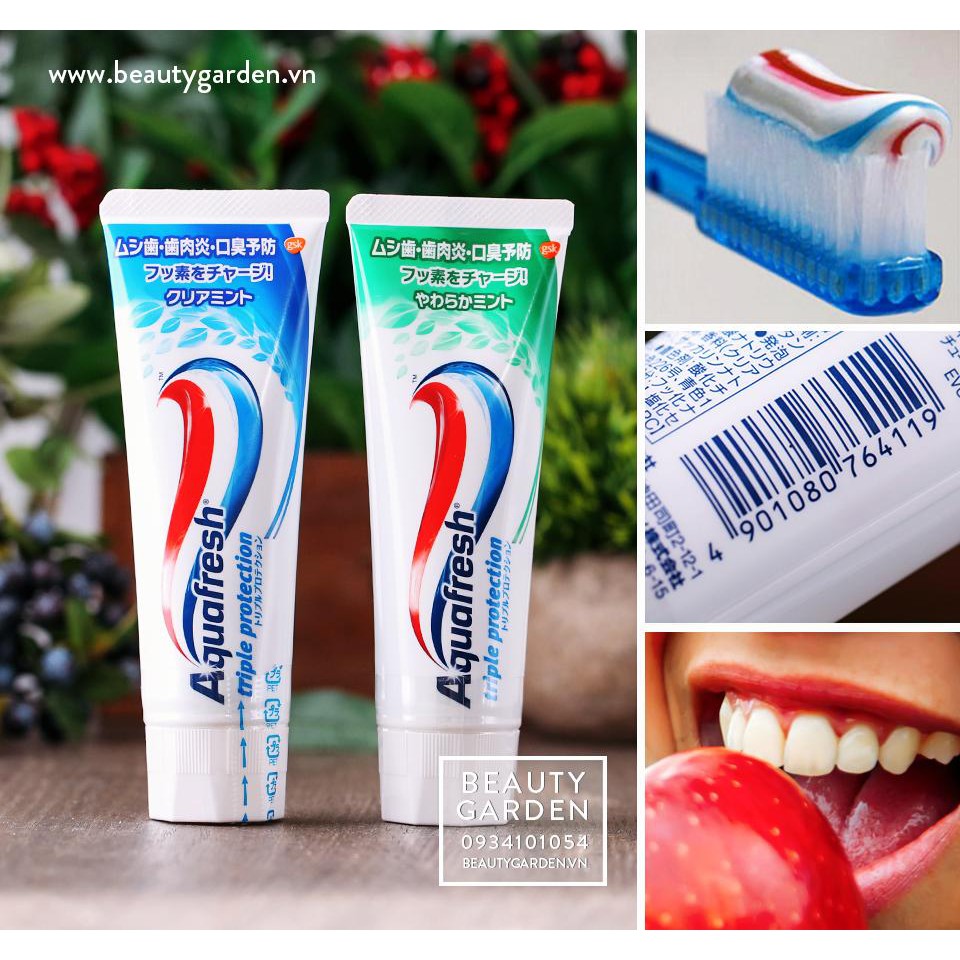 Kem đánh răng Aquafresh 140g - Hàng Nội Địa Nhật