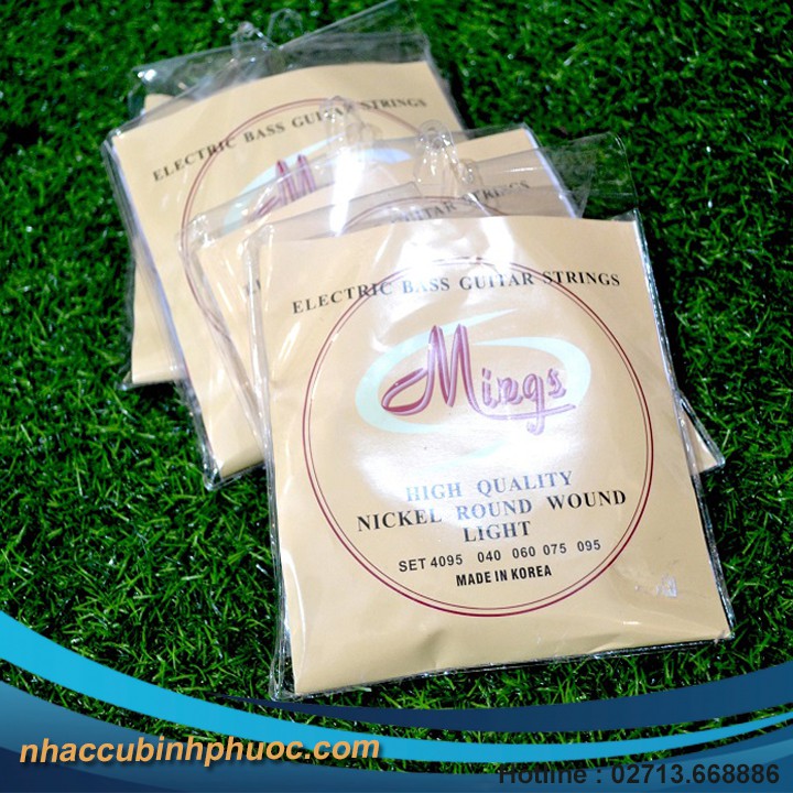 Bộ dây đàn Guitar Bass Hiệu Ming Koria