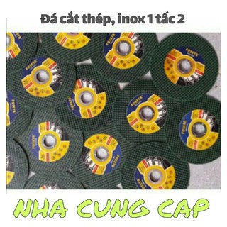 Đá cắt thép, inox 1tấc 2