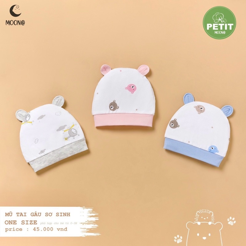 Bộ sơ sinh cài thẳng pettit Moon@ bé trai/bé gái (sale)