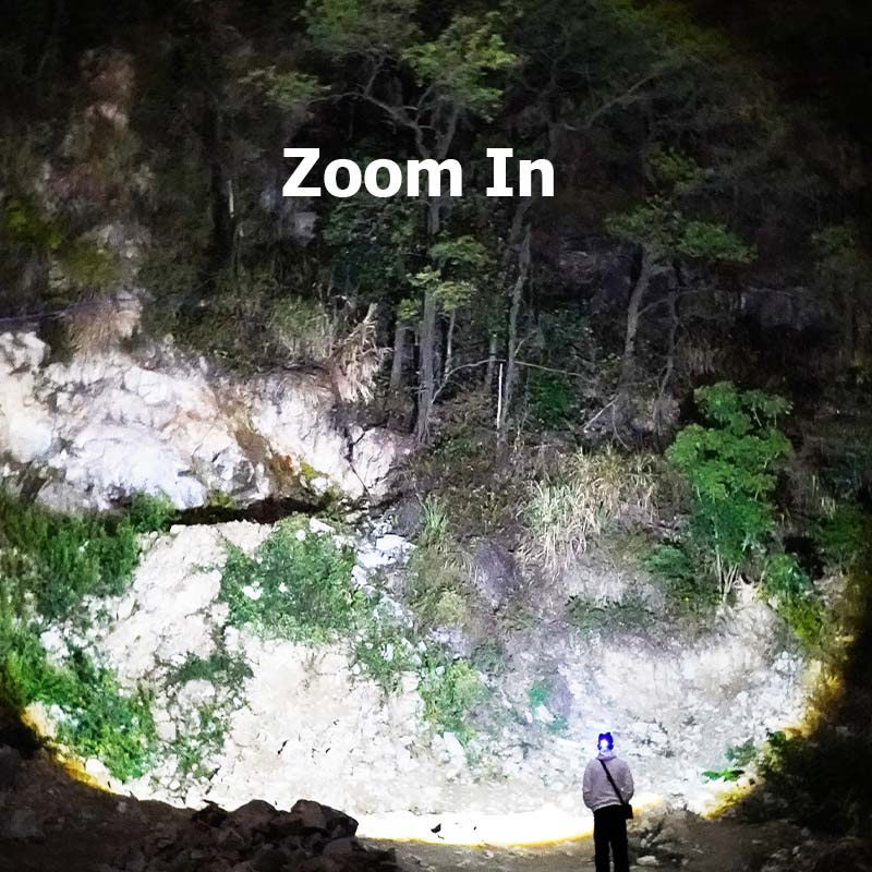 Đèn pin đội đầu Smiling Shark TD1130 sạc USB 2500lm siêu sáng có thể thu phóng chống thấm nước