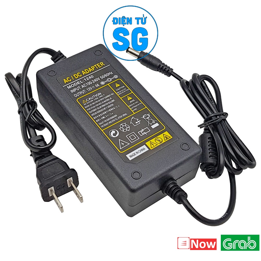 Nguồn adapter 12V 2A / 3A / 4A / 5A