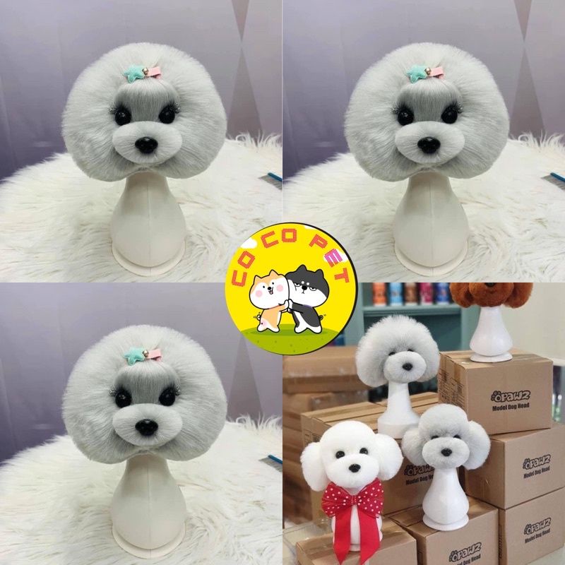 Bộ lông đầu chó giả
