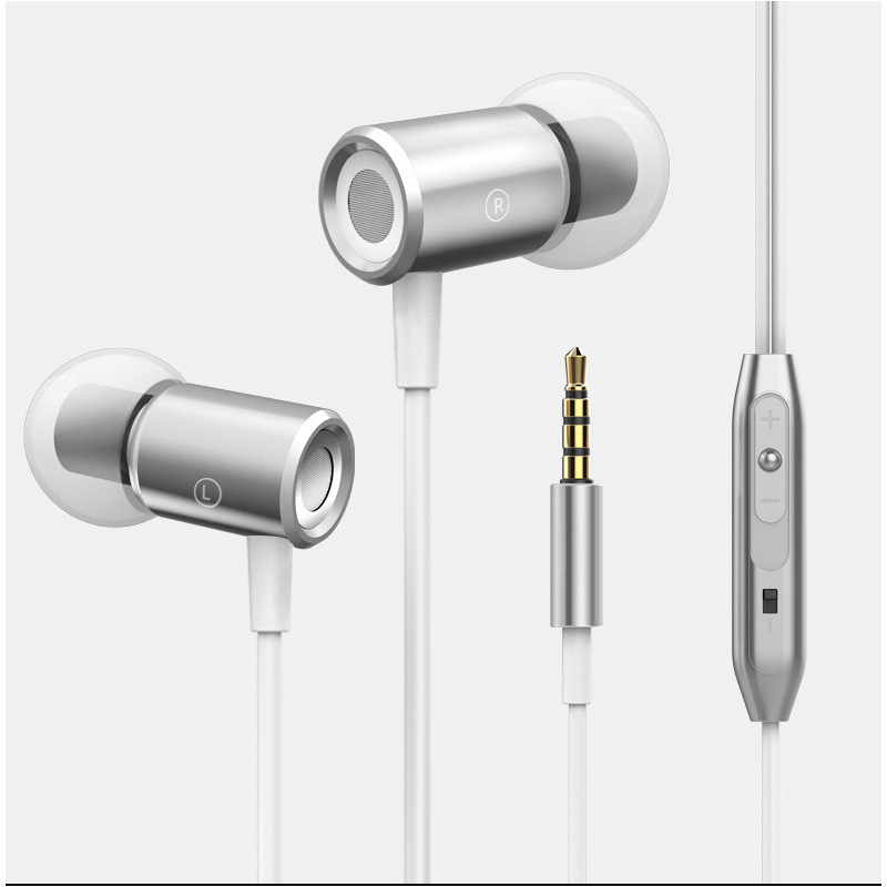 phong cách kim loại nóng tai từ tai nghe dây tai nghe earbud phổ