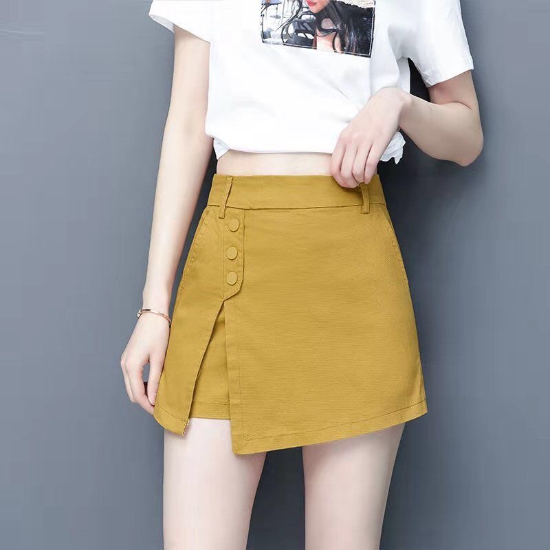 quần đùi nữ giả váy kaki (freeship) quần shot nữ thời trang hàng quảng châu | BigBuy360 - bigbuy360.vn