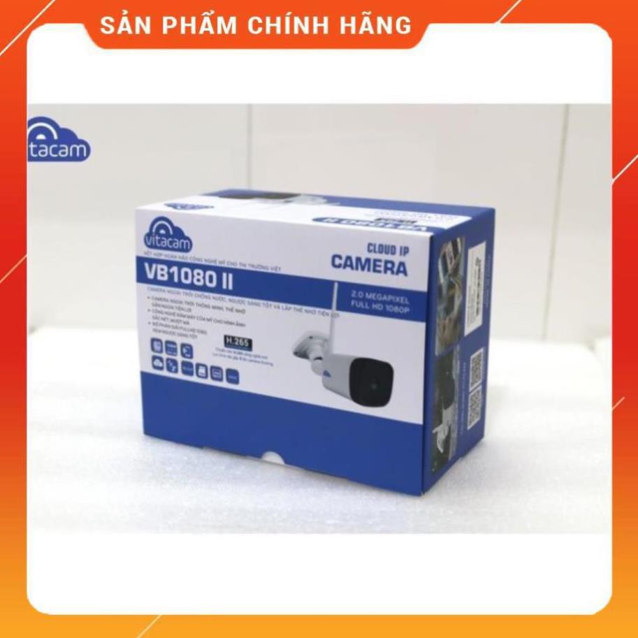 Camera Vitacam VB1080 II - Camera IP Ngoài Trời 2.0MPx Full HD , H.265X