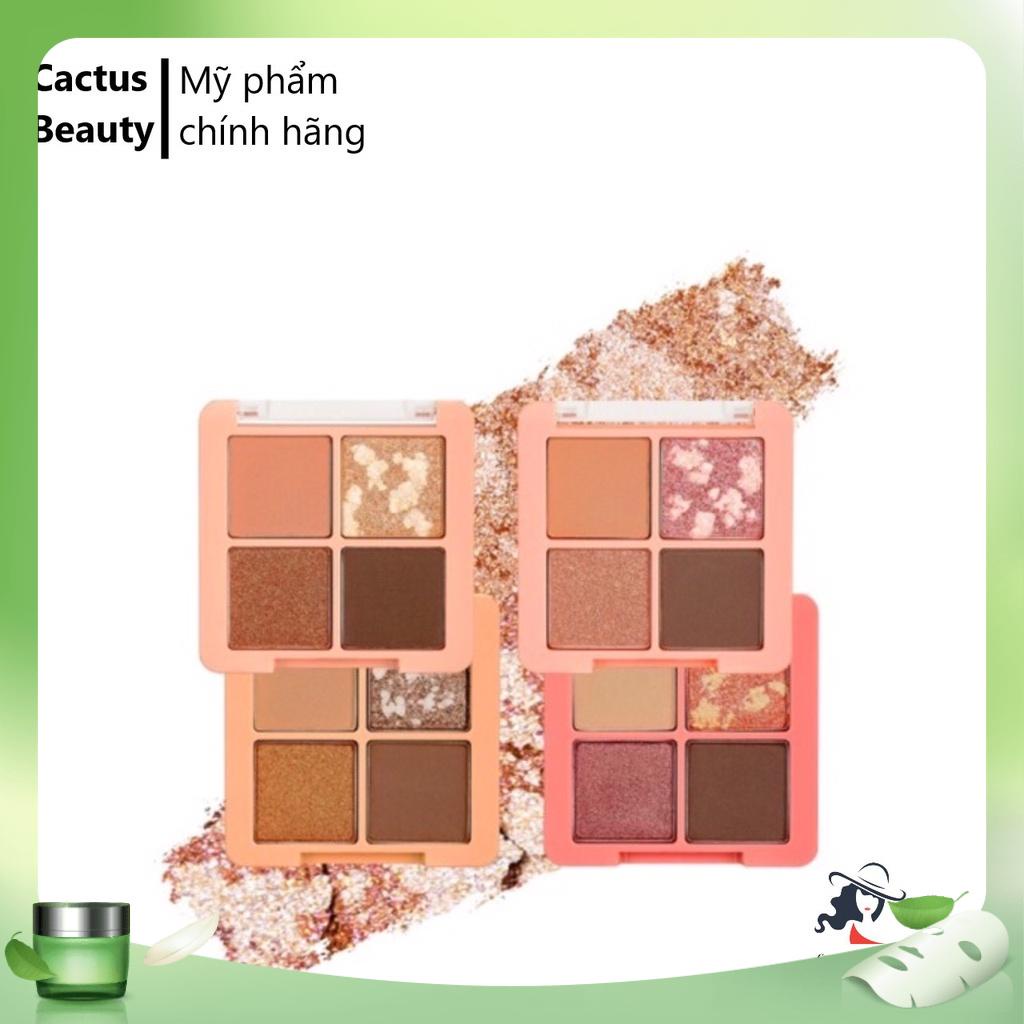 Bảng phấn mắt 4 ô Blackrouge Crystal Heart Lock Shadow đủ màu