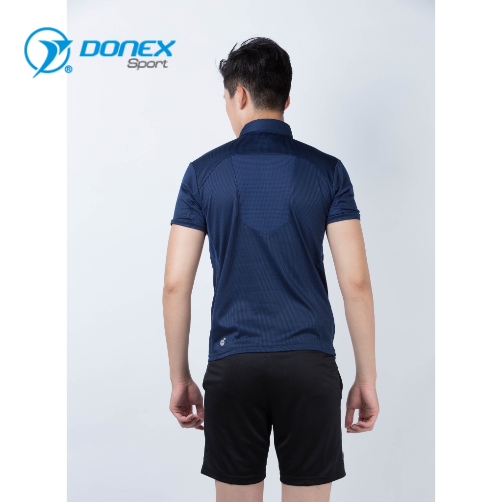 [Mã BMBAULT30 giảm đến 30K đơn 99K] Áo Thể Thao Nam Có Cổ DONEXPRO Màu Basic, Thấm Hút Mồ Hôi Cực Tốt MC-8956