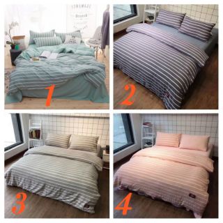 Chuyên sỉ chăn ga gối đũi muji xuất nhật 2018