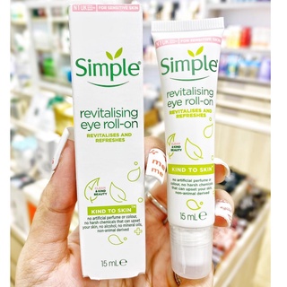 Dưỡng Mắt Simple Kind To Eyes Revitalising Eye Roll-On