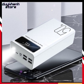 💥CHÍNH HÃNG💥 Pin/Sạc Dự Phòng 50000mah💥40000mah/30000Mah WP-169 4 Cổng Cạc Cùng 4 Thiết Bị-Tích Hợp Led-Hiển Thị Đèn Pin