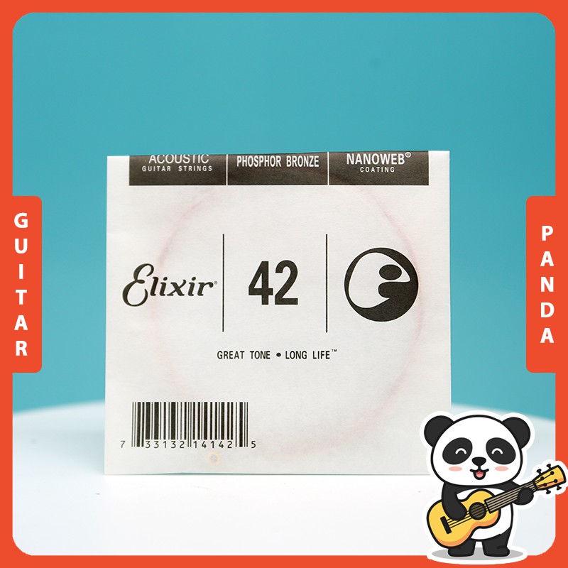 [Chính hãng USA] Dây Đàn Guitar Elixir Cao Cấp Dành Cho Guitar Acoustic Chất Âm Đỉnh Của Đỉnh Guitar Panda