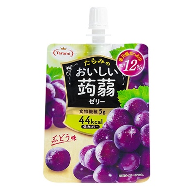 Thạch konnyaku Tarami vị trái cây 150g
