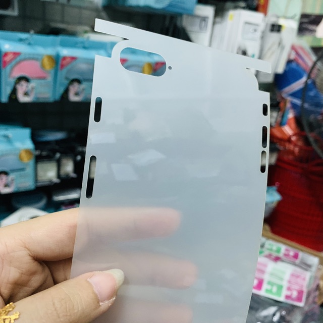 SUPER NANO PPF Miếng dán ppf nano cremic full toàn bộ lưng máy ip 7plus 8plus X XS XS max