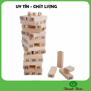 [CAO CẤP] Bộ đồ chơi rút gỗ 48 miếng hấp dẫn [UY TÍN]